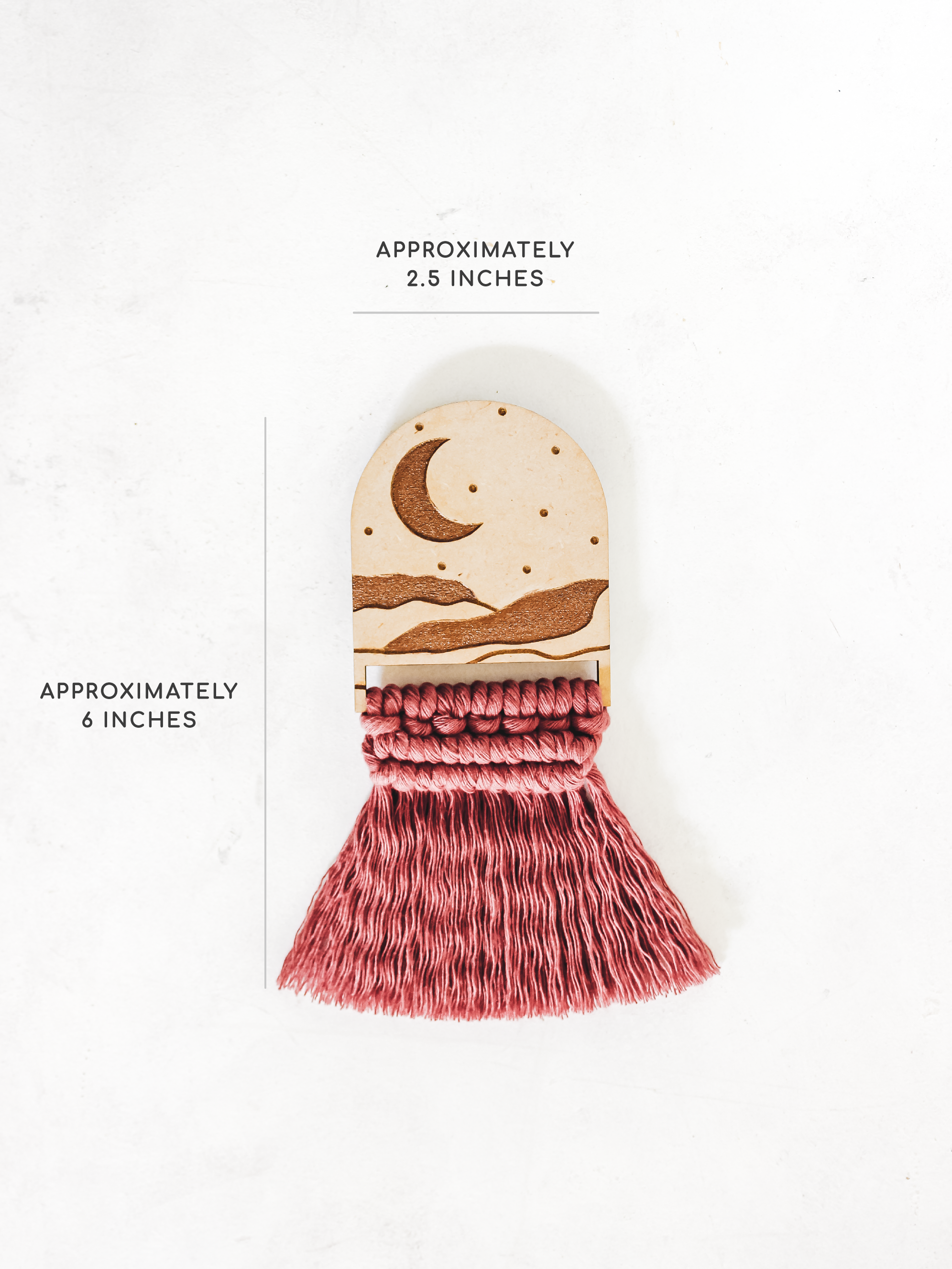 Bohemian Lunar Magnet Art