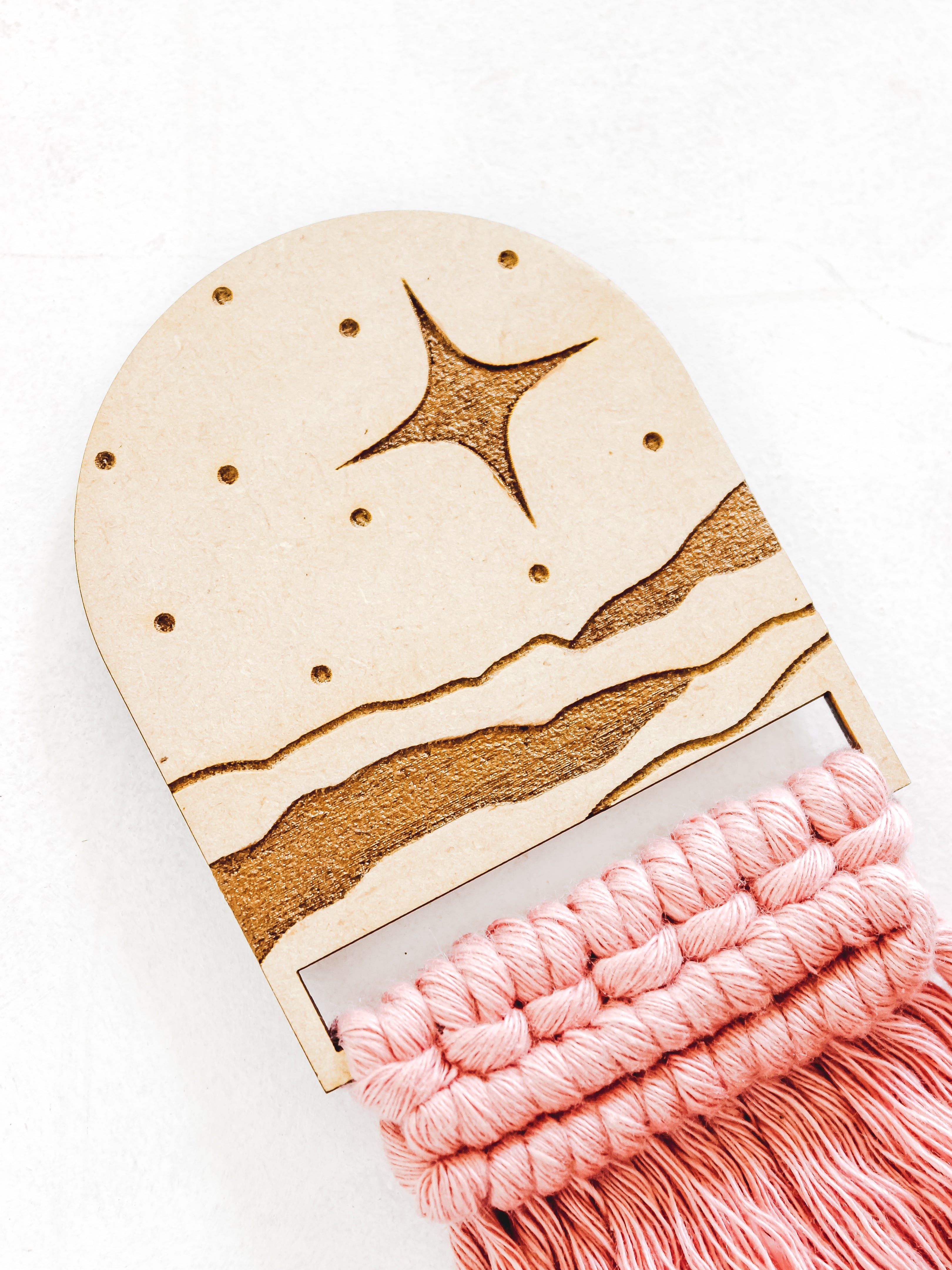 Bohemian Starry Magnet Art