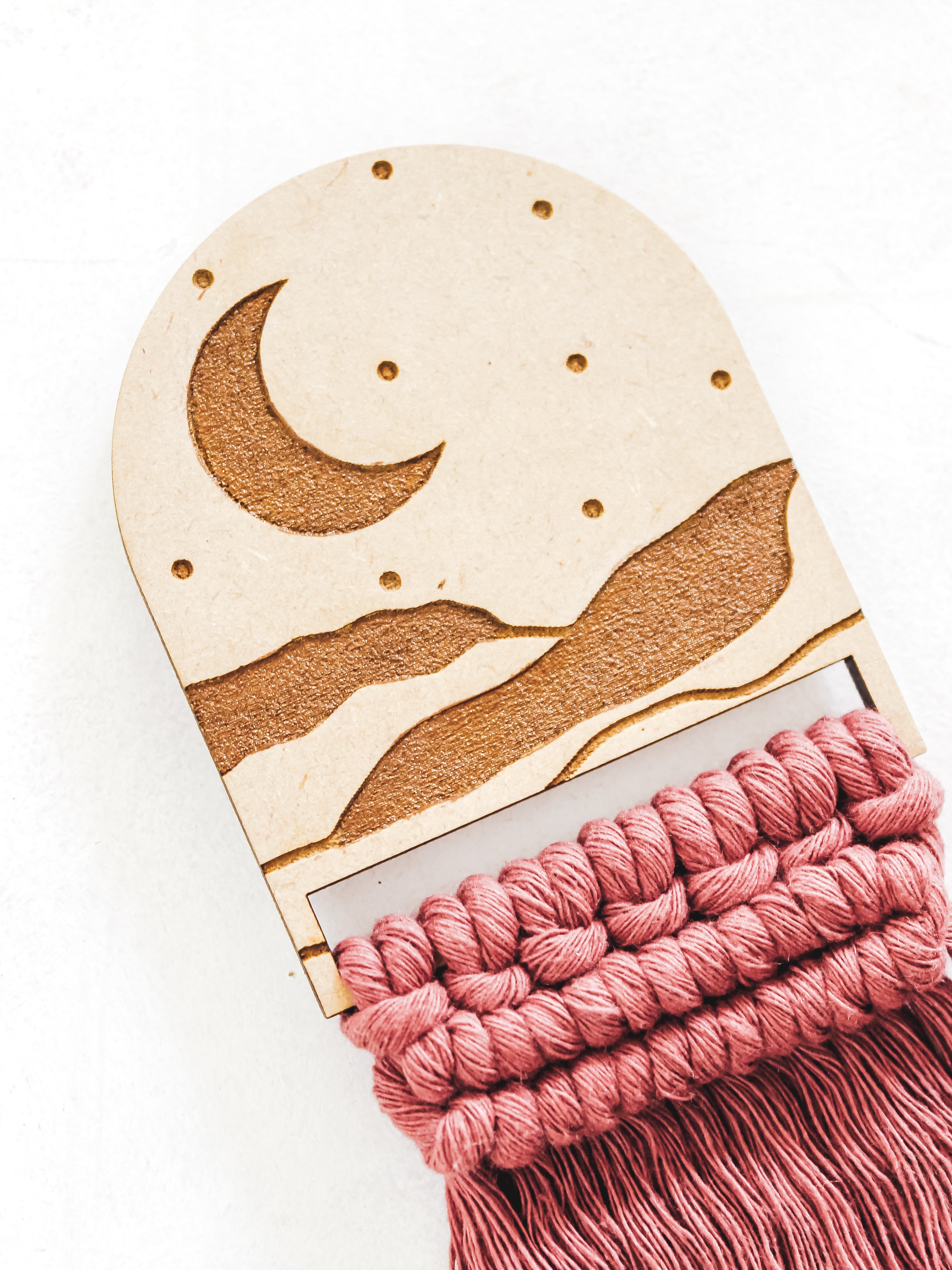 Bohemian Lunar Magnet Art