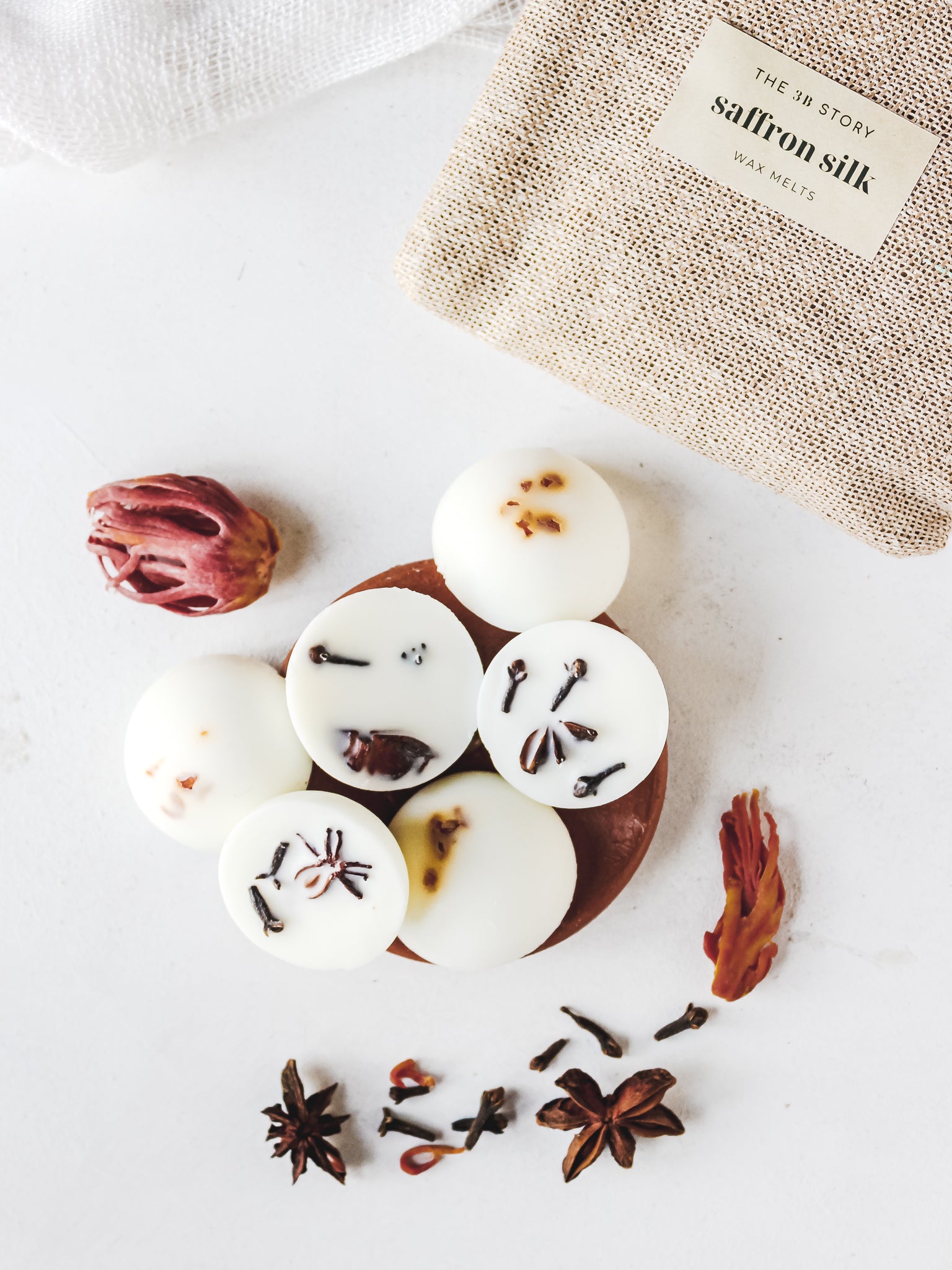 Saffron Silk Wax Melts