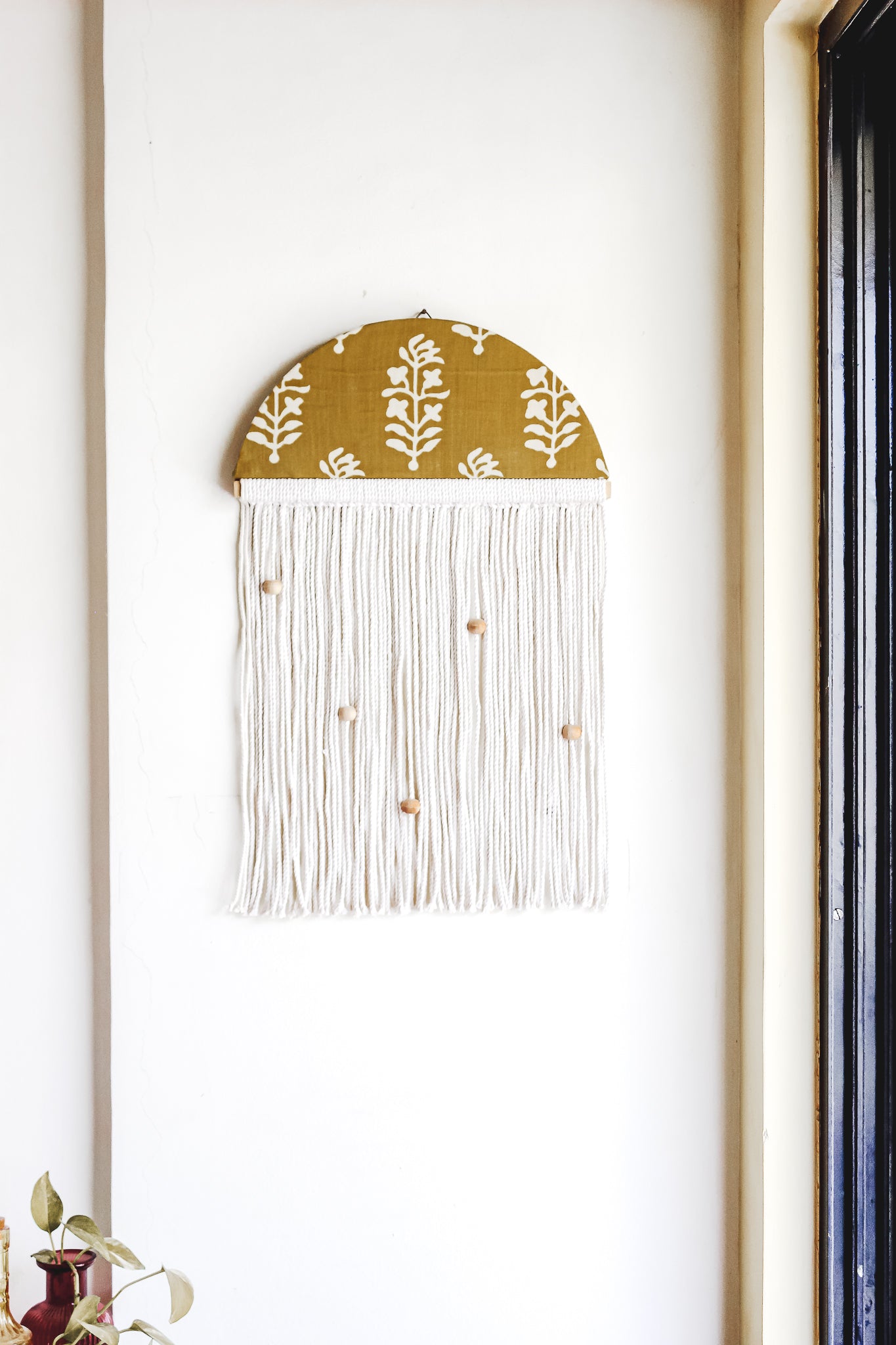 Boho Fabric Wall Hanging
