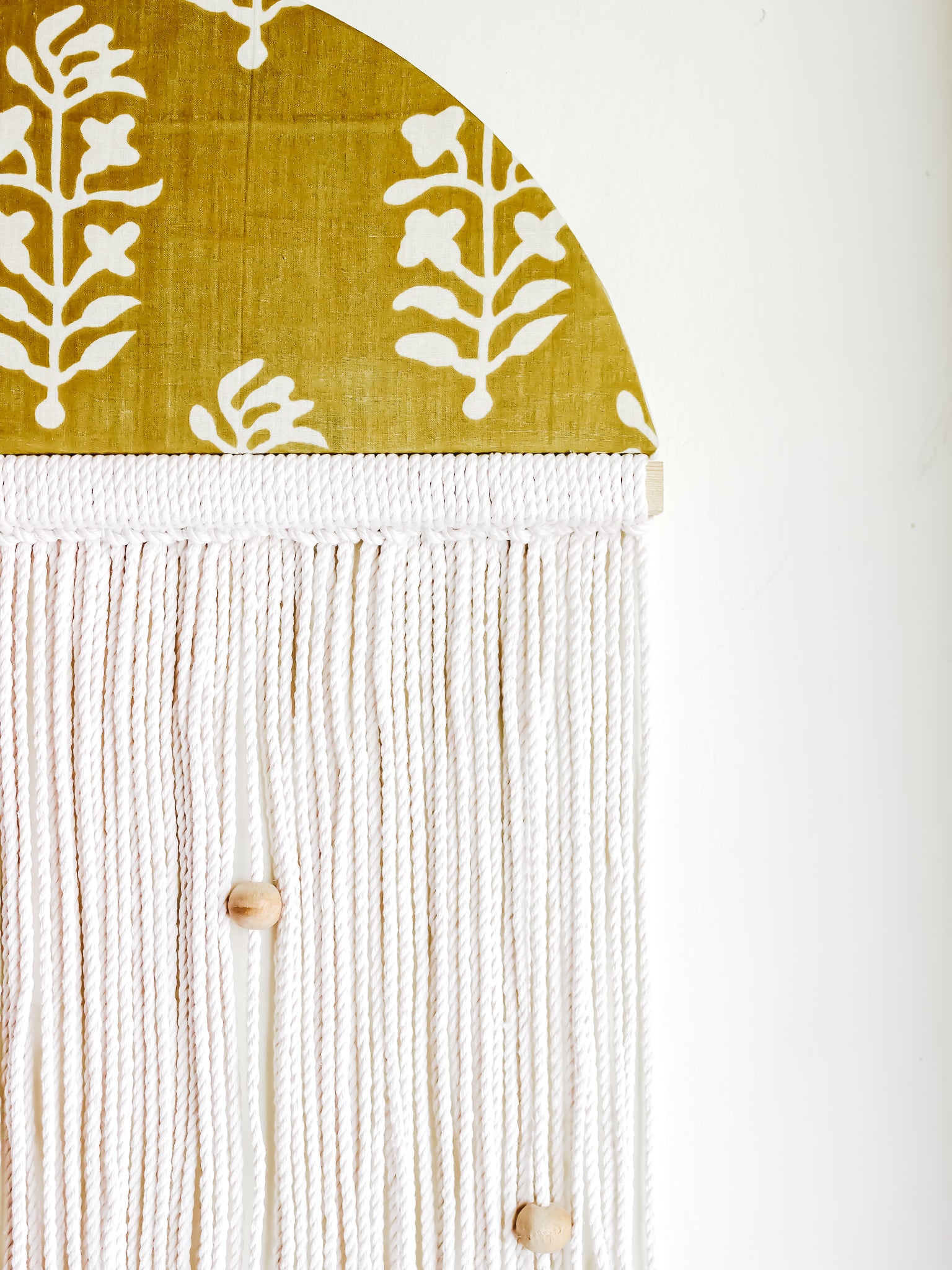 Boho Fabric Wall Hanging