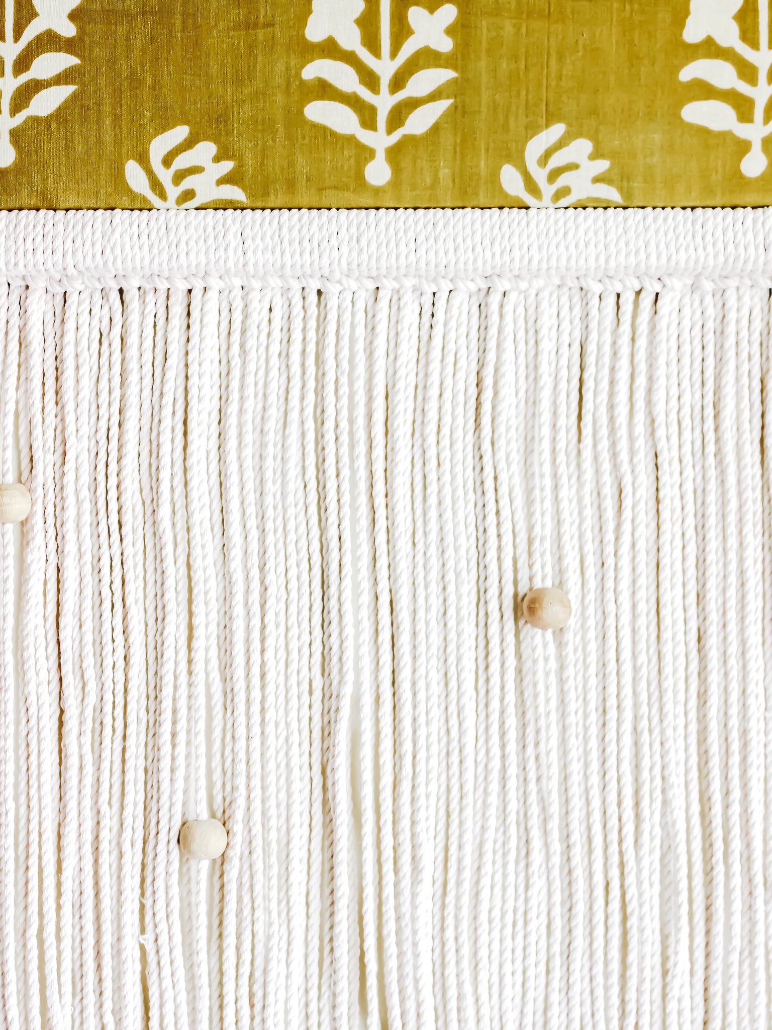 Boho Fabric Wall Hanging