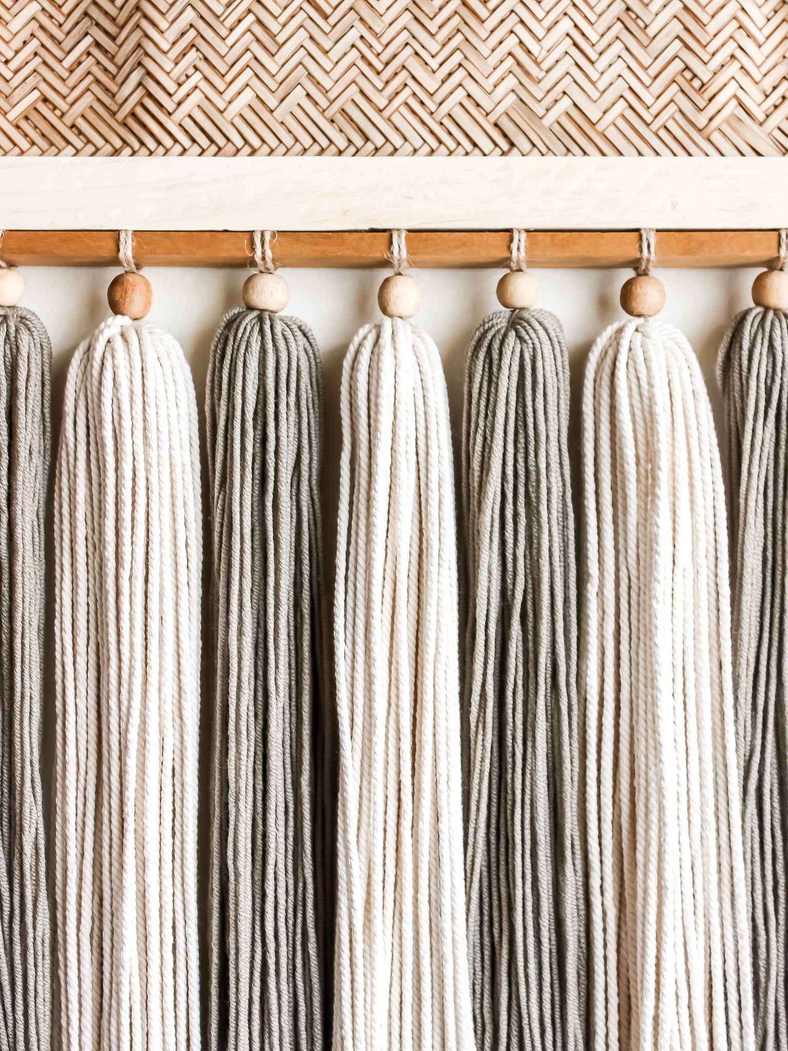 Boho Cane Wall Hanging