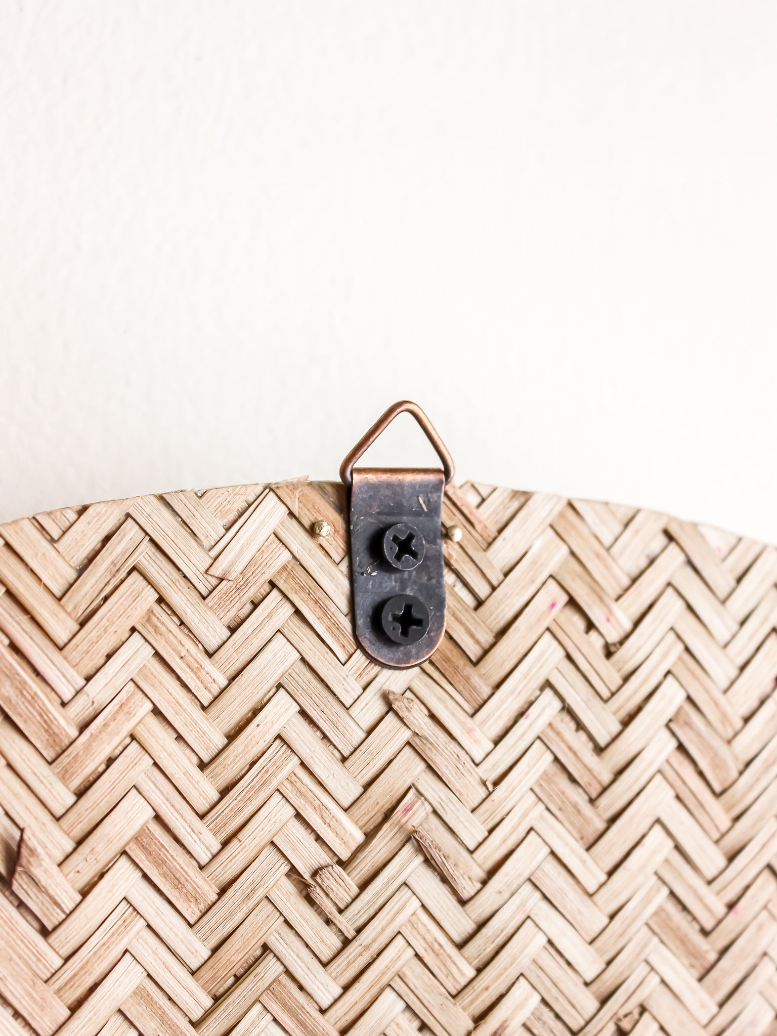 Boho Cane Wall Hanging