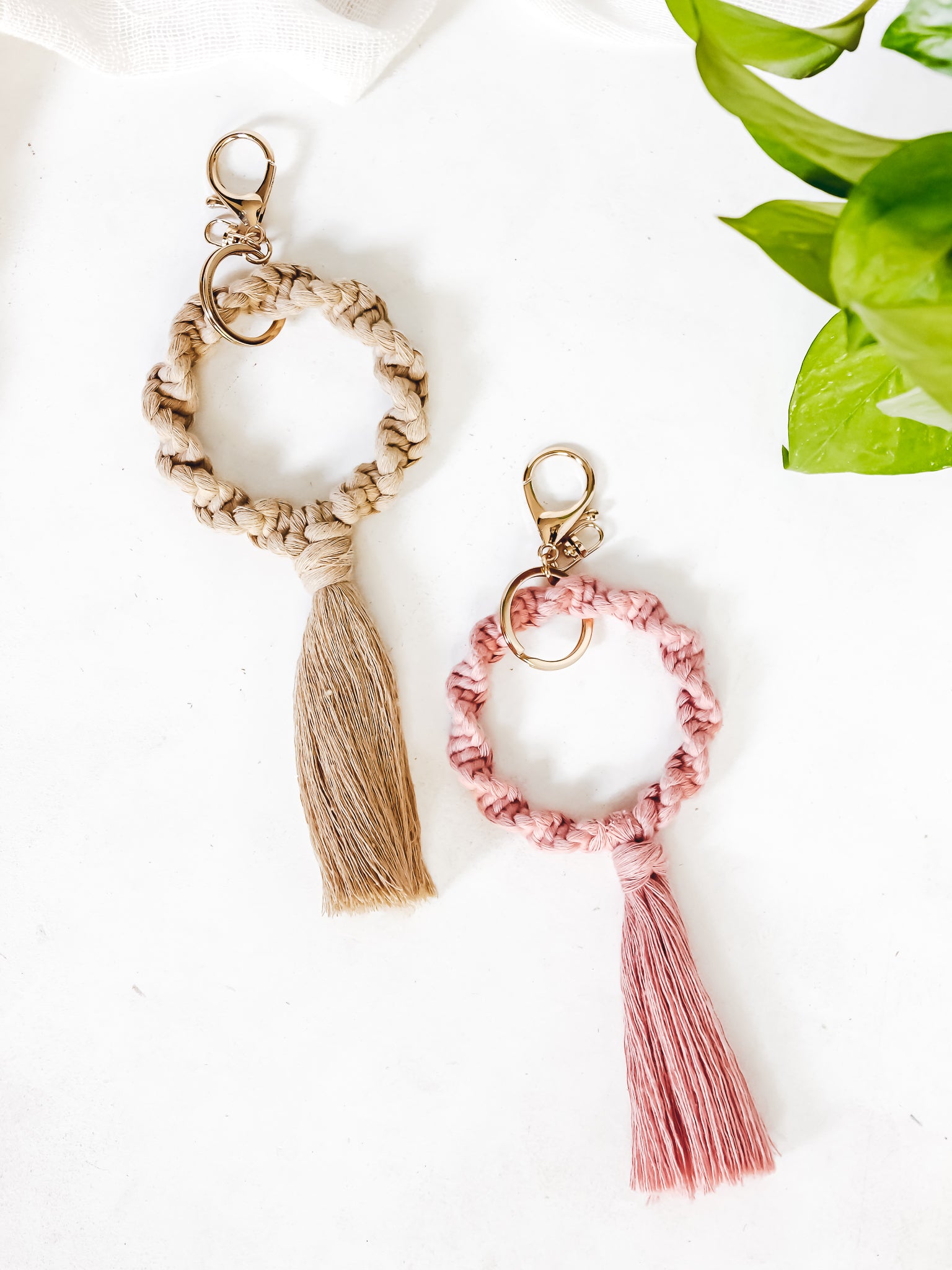 Tassel Twist Keychain
