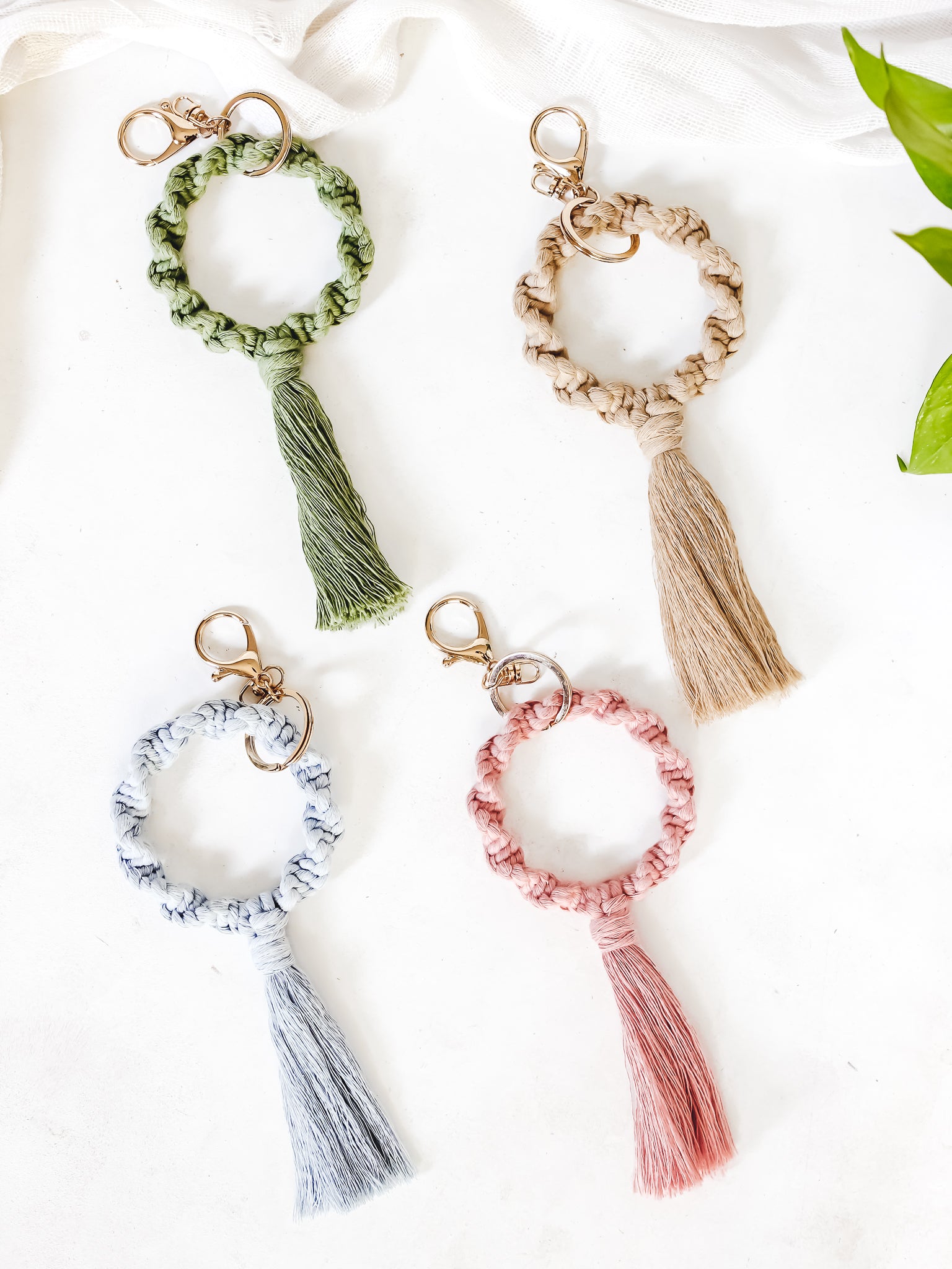 Tassel Twist Keychain
