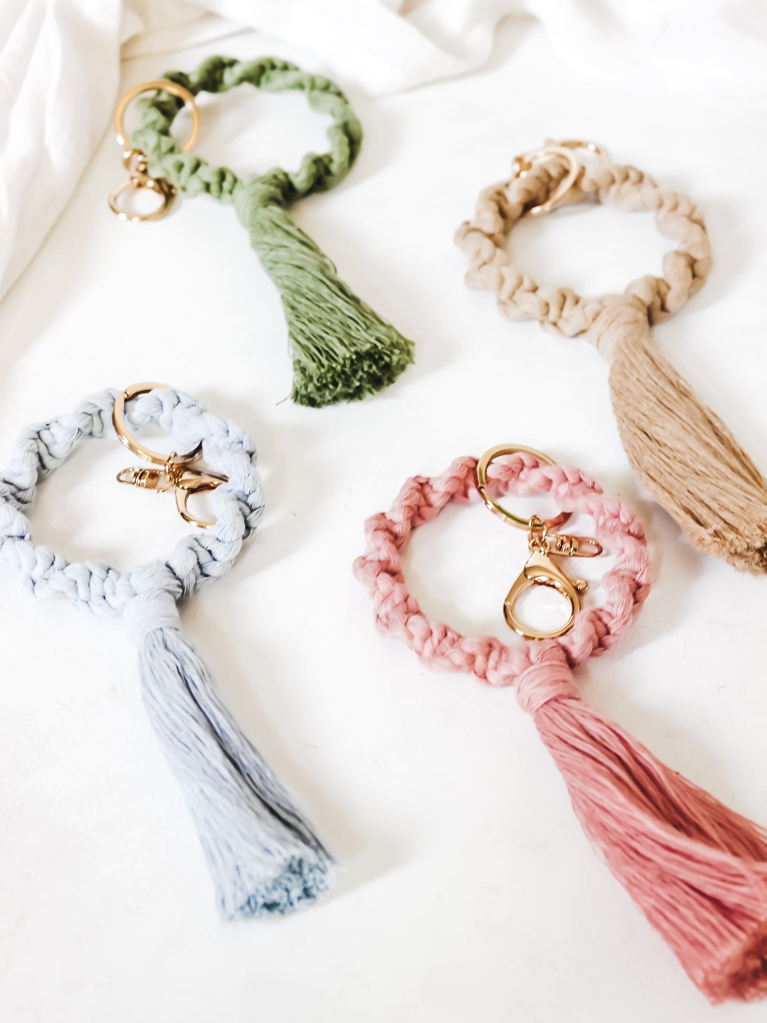 Tassel Twist Keychain