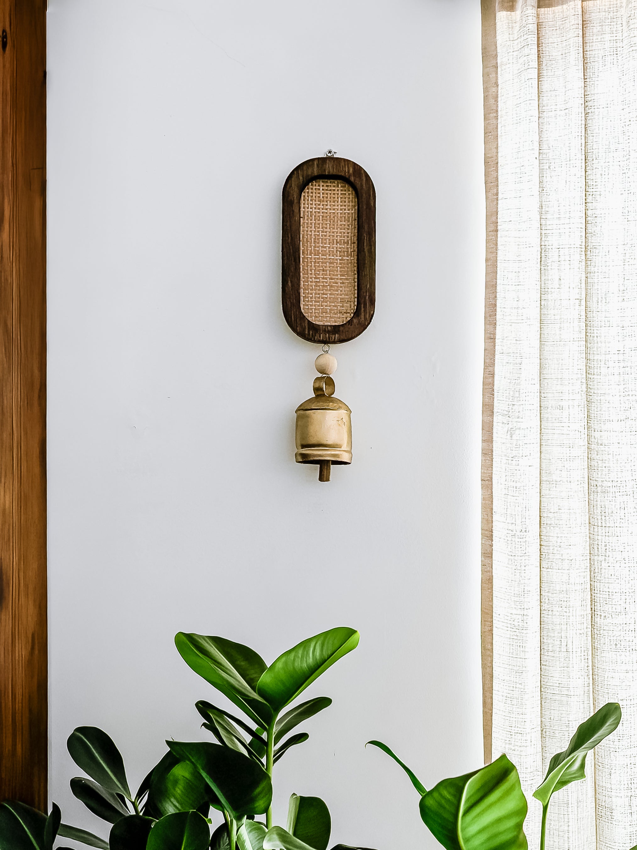 Wooden Rattan Bell