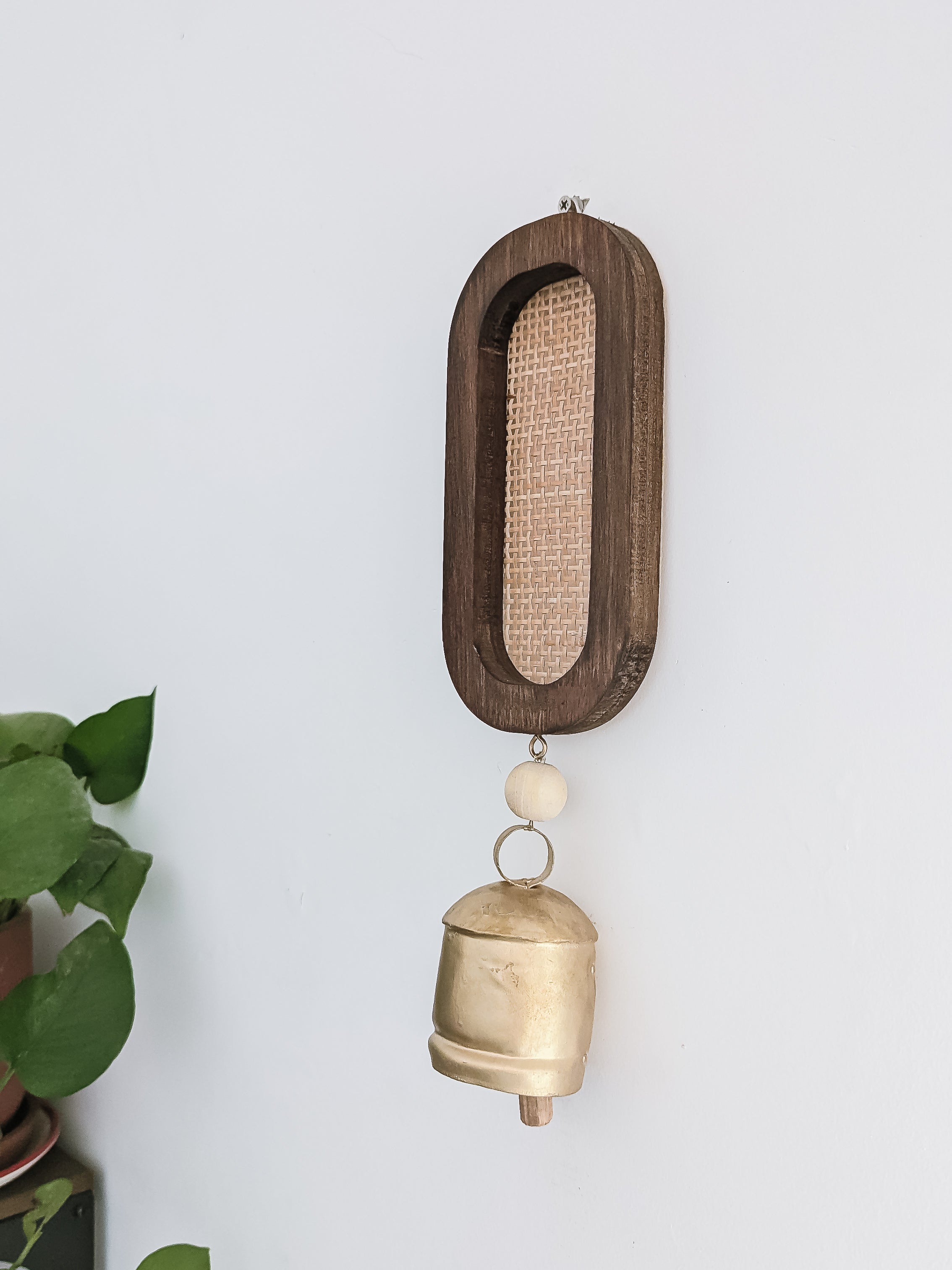 Wooden Rattan Bell