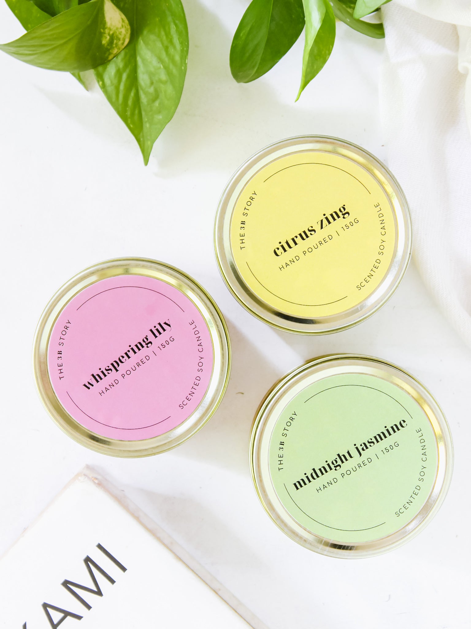 The Golden Touch - Tin Candles
