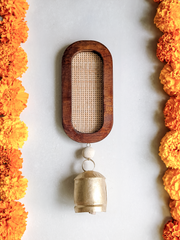 Wooden Rattan Bell