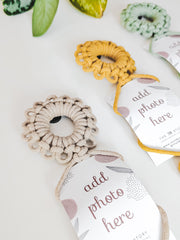 Macrame Photo Holder - Magnet