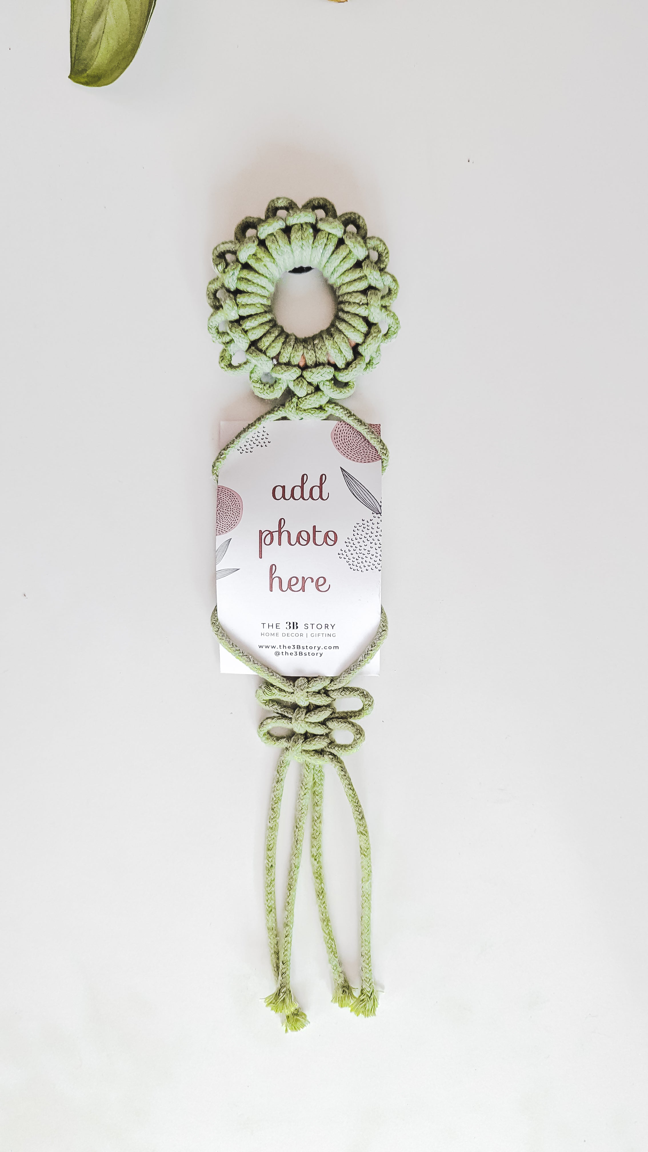 Macrame Photo Holder - Magnet
