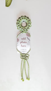 Macrame Photo Holder - Magnet