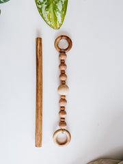 Wooden Beads Curtain Tieback (Set of 2)